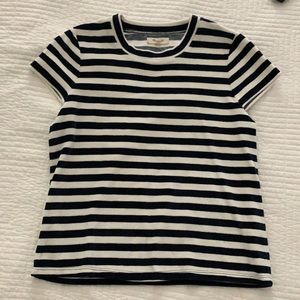 Madewell nautical striped top